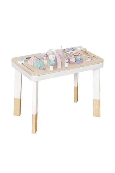 DacEnergy Masa de activitati din lemn Dacenergy, cu margini rotunjite, labiri...