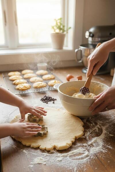EWs 4-Piece Silicone Cookie Mold Spatula Set