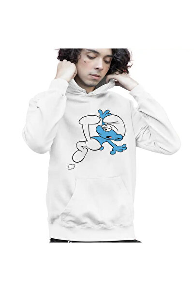 OEM Hanorac Copii Baieti Strumfii Neindemanaticul Impiedicatul