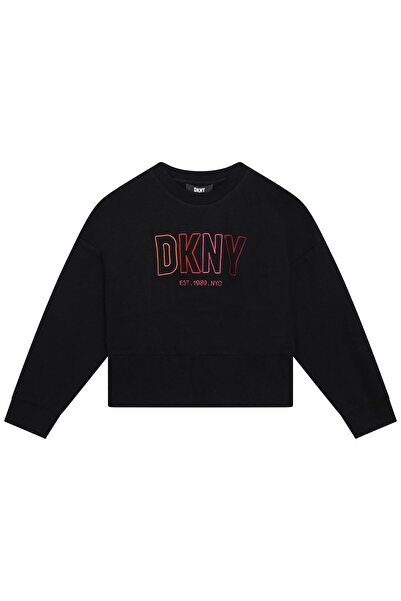 Dkny Girl Sweatshirt D35S94 Black