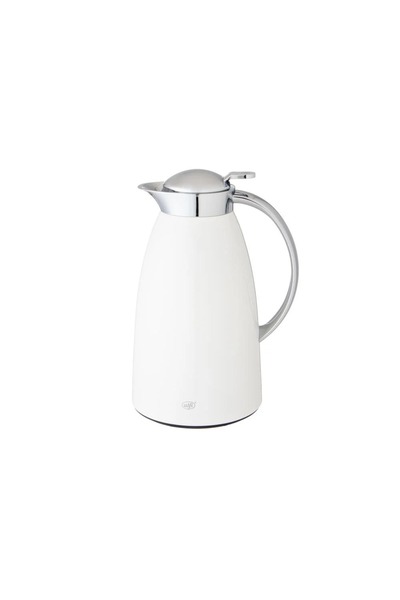 ORIAN Thermos from the international company ALFI, white and chrome, 1 liter