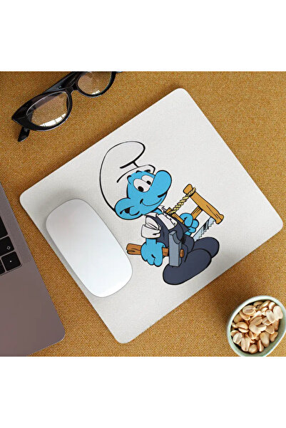 OEM Mousepad Smurf Carpenter Construction Carpenter
