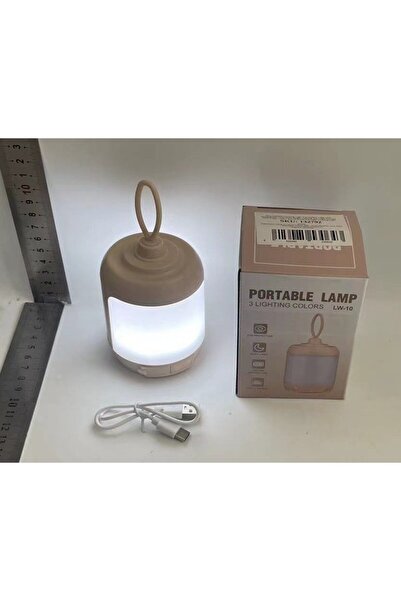 Flippy Mini LED Camping Lamp, Flippy, for Outdoors, Rechargeable USB Type C, 13.8 x 6.5 cm, 5V, White