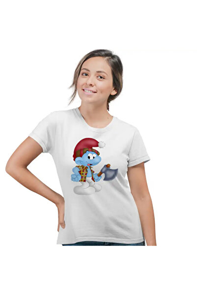 OEM Tricou Femei Strumf Padurarul