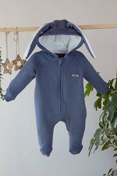 genybaby Unisex Baby Rabbit Eared Unisex Jumpsuit