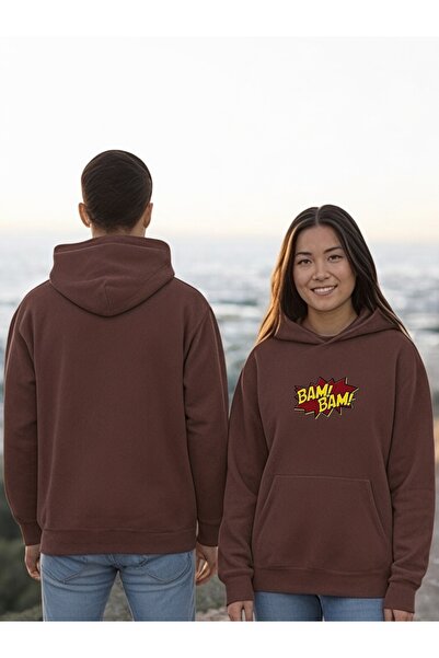 ArtYus Bam Bam Šareni Štampano Sa kapuljačom Dukserica