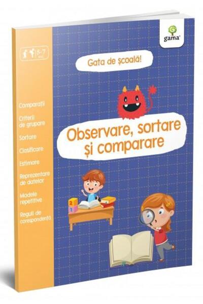 Editura Gama Observare, sortare si comparare, 5-6 ani