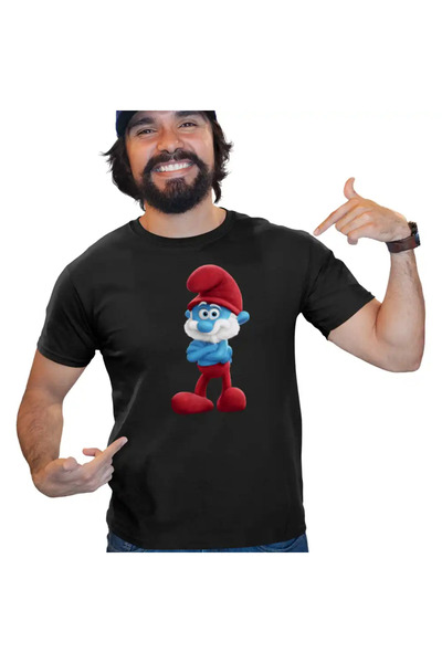 OEM Tricou Barbati Strumfii Papa Strumf Strunf