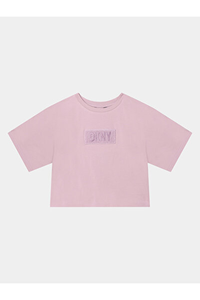 Dkny Girl T-Shirt D35T02 S Pink
