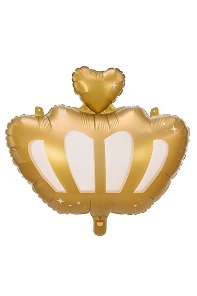 PartiCompany بالون فويل على شكل تاج قلب – 65 × 58 سم 🎈 👑 ❤️