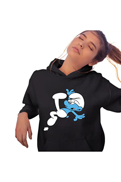 OEM Hanorac Femei Strumfii Neindemanaticul Impiedicatul