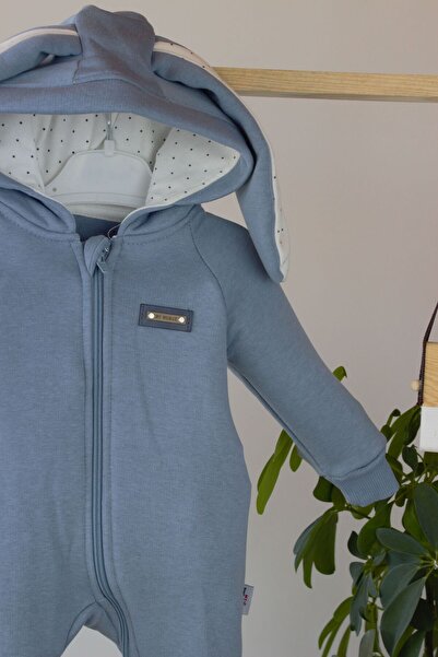 genybaby Unisex Baby Rabbit Eared Unisex Jumpsuit