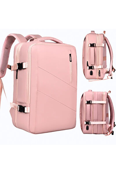 OEM Rucsac Calatorie Avion, EVES®, Acceptat Ryanair & Blue Air, Laptop Business pana la 18 "4", Roz