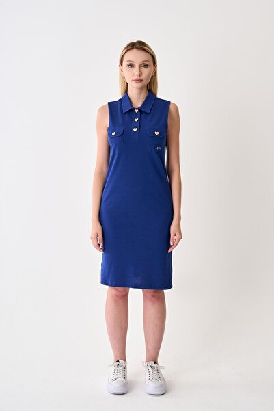 odelon Rochie Saks Pike cu nasturi pentru femei