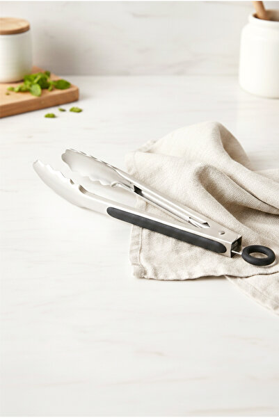 FH finehome Laon Metal Handle Tongs 28cm