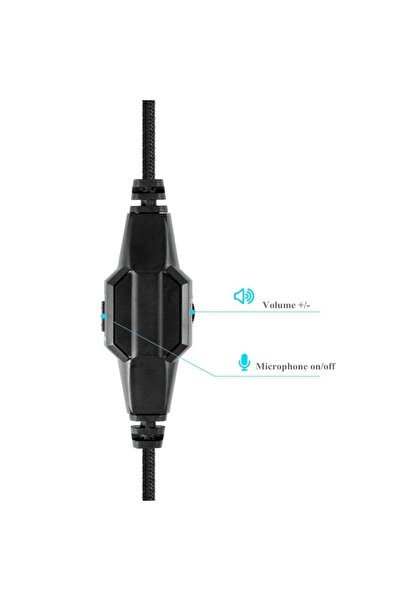PadForce Cablu audio pentru căști HyperX Cloud Alpha / Alpha S, control volum, lungime 2 m