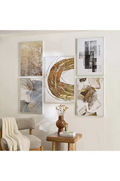 Generic City Map of Odiane, Cyprus, Framed Canvas with High Gloss ABS Surface - 50 x 70 x 2.8 cm