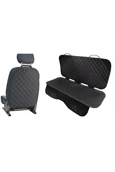 Metru Patrat Set 2 protecții universale pentru scaune auto, matlasate, negre, lavabile, impermeabile