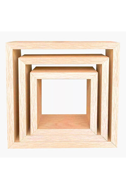 Generic Jazz Cube 3-Piece Wall Shelf Set