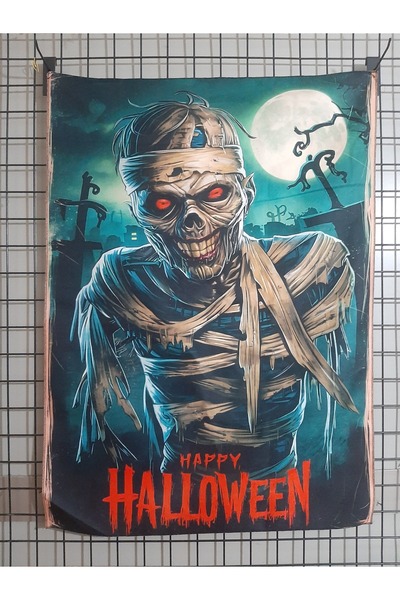 OWLBAG COMPANY OWL BAG Happy Halloween cu design cu mumie, tapiserie de perete