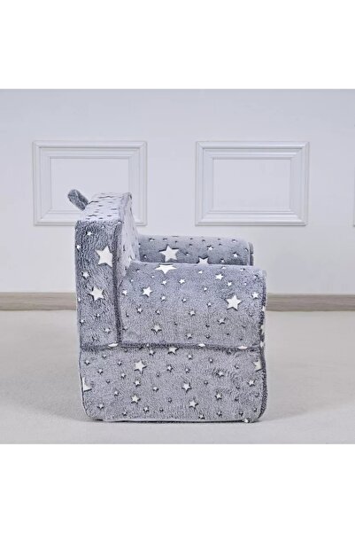 Generic Aurora Kids' Comfortable Armchair with Glow-in-the-Dark Fabric and Carrying Handle