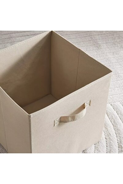 Generic Olive Cube Fabric Box - 32 x 33 x 32 cm