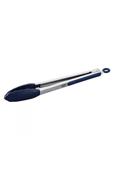Tasty Clește de servire 678387, 34,5 cm, Mâner din silicon, Oțel inoxidabil, Albastru