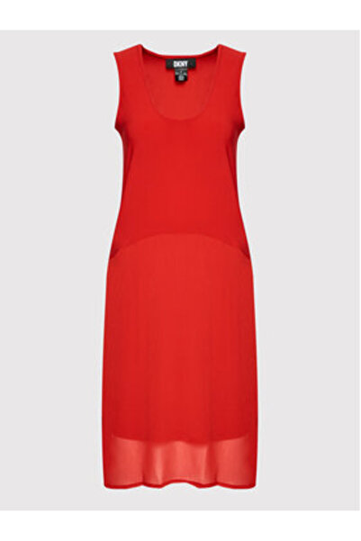 Dkny Women's Summer dress P22DAEJR Red