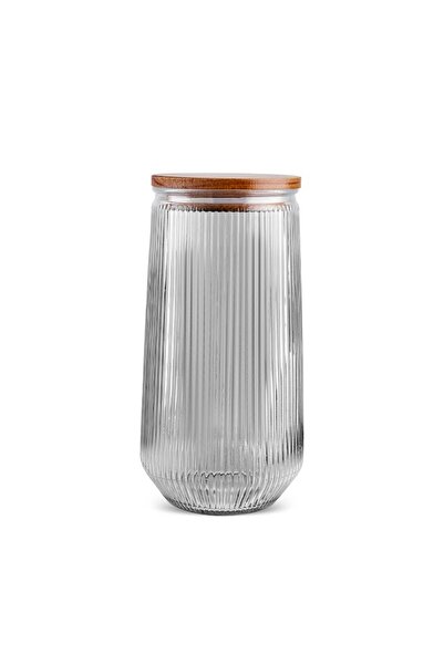 Karaca Massimo Cam Saklama Kabı Antrasit 1400 ml