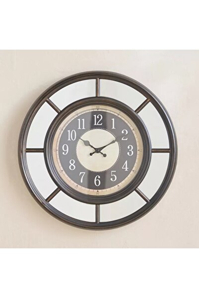 Generic ساعة ساراتوجا جلوري ذات المرايا - 50.5 × 50.5 × 5.7 سم