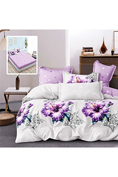 PATONE Finet bed linen, fitted sheet 160x200cm, 6 pieces, for double bed, RAH160-303