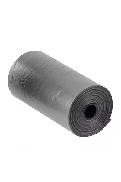 FACKELMANN 59913 Waste Bags, Holder, 2x20 pcs, 36 x 30 cm, Nylon, Grey/red