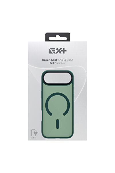 NOA Husa de protectie Mist Shield, compatibila Magsafe, pentru Iphone 17, Verde