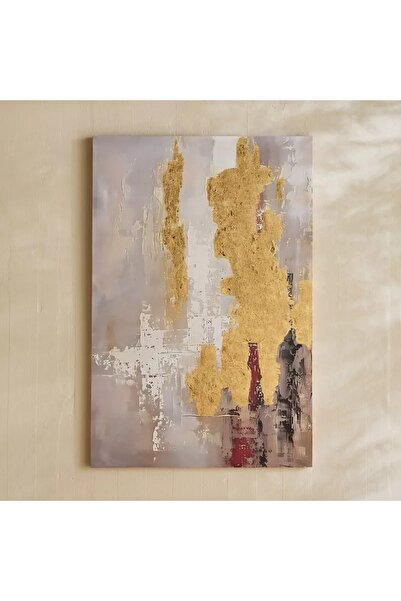 Generic 40% Hand Painted Agate Wall Art Print - 80x3x120cm