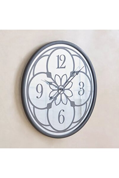 Generic ساعة ساراتوجا غلوري فلاور ذات مرآة - ٥٥٫٩ × ٤٫٣ سم