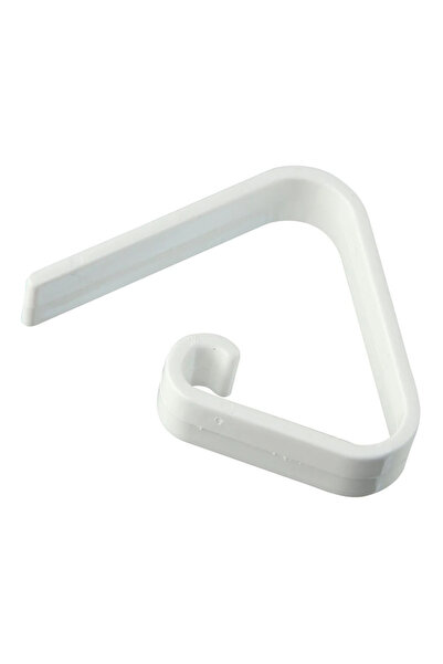 FACKELMANN Set of 4 tablecloth clips 14461, 5.5 cm, White