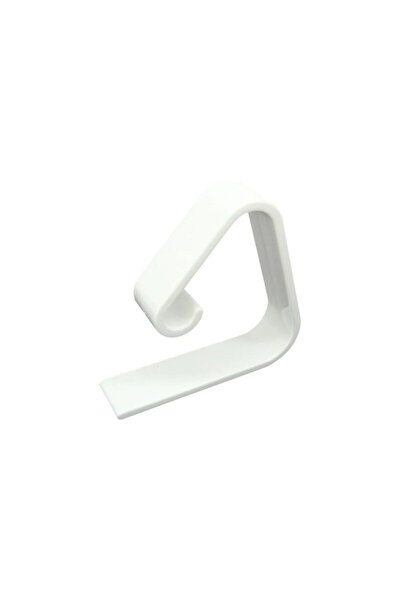 FACKELMANN Set of 4 tablecloth clips 14461, 5.5 cm, White