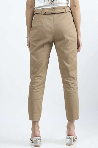 Kitschen بنطلون سادة عالي الخصر