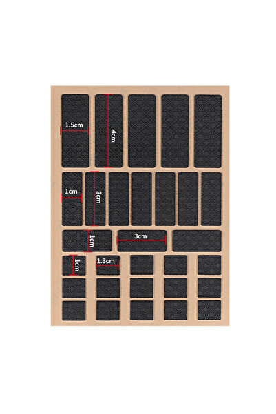 silabor Klavye Kaymaz Bant Çıkartma Tape Koruyucu Kavrama Bandı Yükseltme Kit...