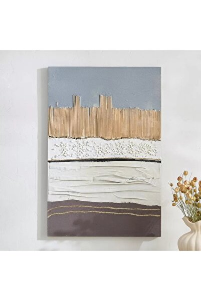 Generic Nairobi 3D Hand Painted Wall Art - 60x3x90 cm