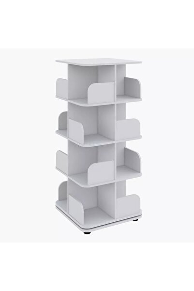Generic Vanilla Ollie Revolving Book Storage Unit