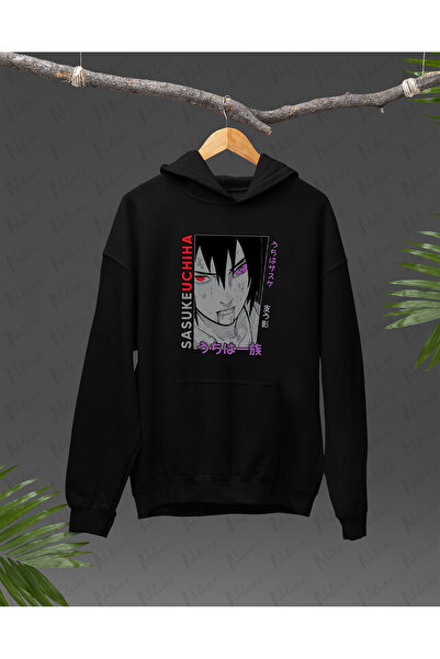 Nulivez هوديي كبير الحجم للجنسين عالي الجودة مطبوع عليه شخصية ساسكي أوتشيها م...