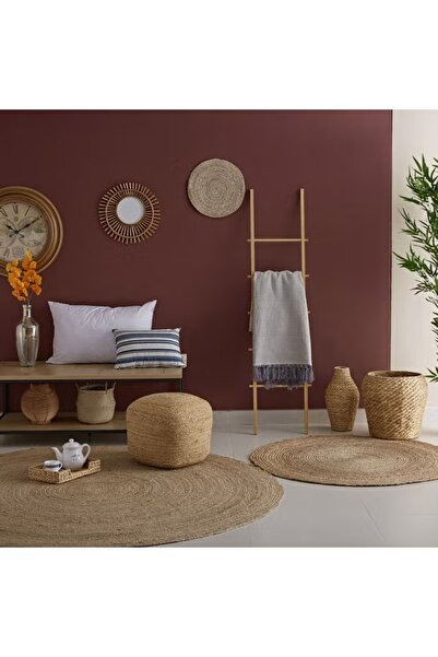 Generic Natura Alvaro Handmade Jute Bench in Beige 45 x 45 cm