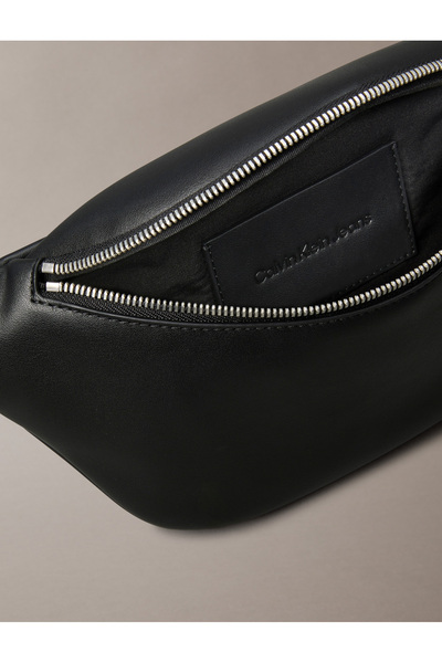 Calvin Klein Men Black Mono Logo Waistbag