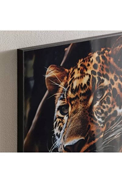 Generic Framed picture of a fossil tiger - 50x70x2.5 cm