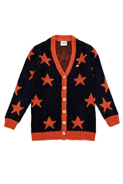 U.S. Polo Assn. Girl's Navy Blue Cardigan
