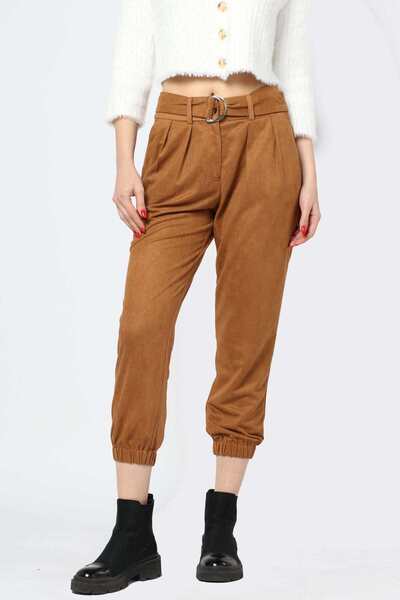Kitschen High-Waist Velvet Pants