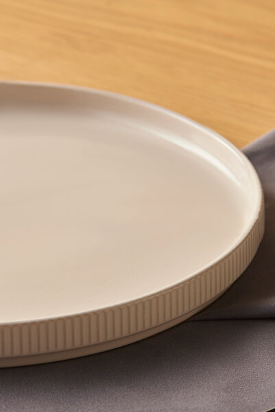 Karaca Massimo Pasta Tabağı 21  cm Krem