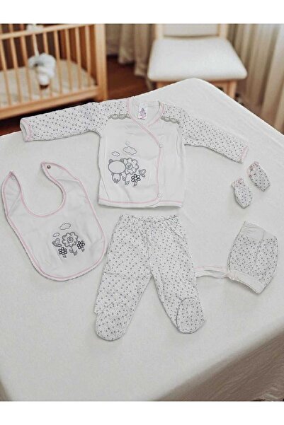 ALMUNIF Spring Roses Newborn Set - 5 Pieces