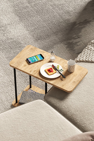 Retodesign ÇAM DİKDÖRTGEN YAN SEHPA 1614